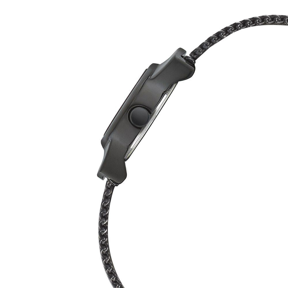 Fastrack Hitlist Quartz Analog Blue Dial Stainless Steel Strap Watch for Girls NS6004QM01