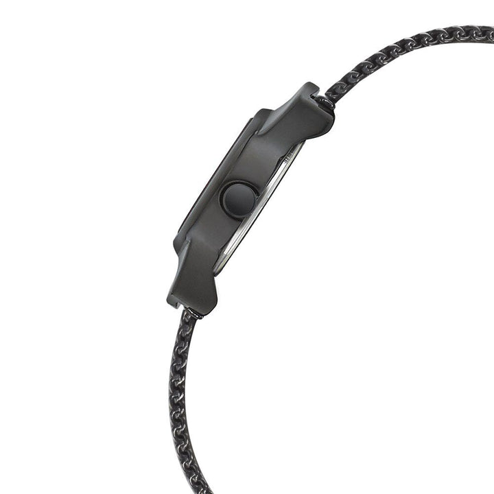 Fastrack Hitlist Quartz Analog Blue Dial Stainless Steel Strap Watch for Girls NS6004QM01