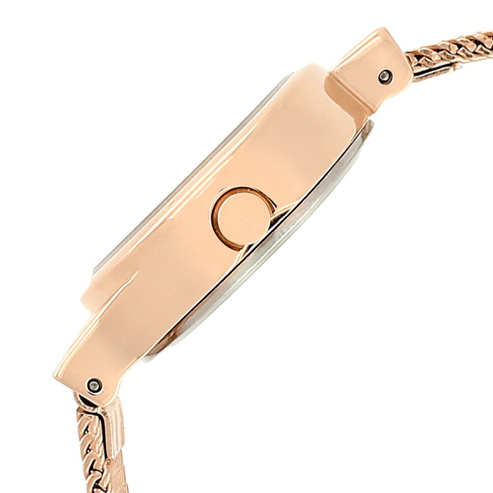 Fastrack Hitlist Quartz Analog Silver Dial Stainless Steel Strap Watch for Girls NP6015WM01