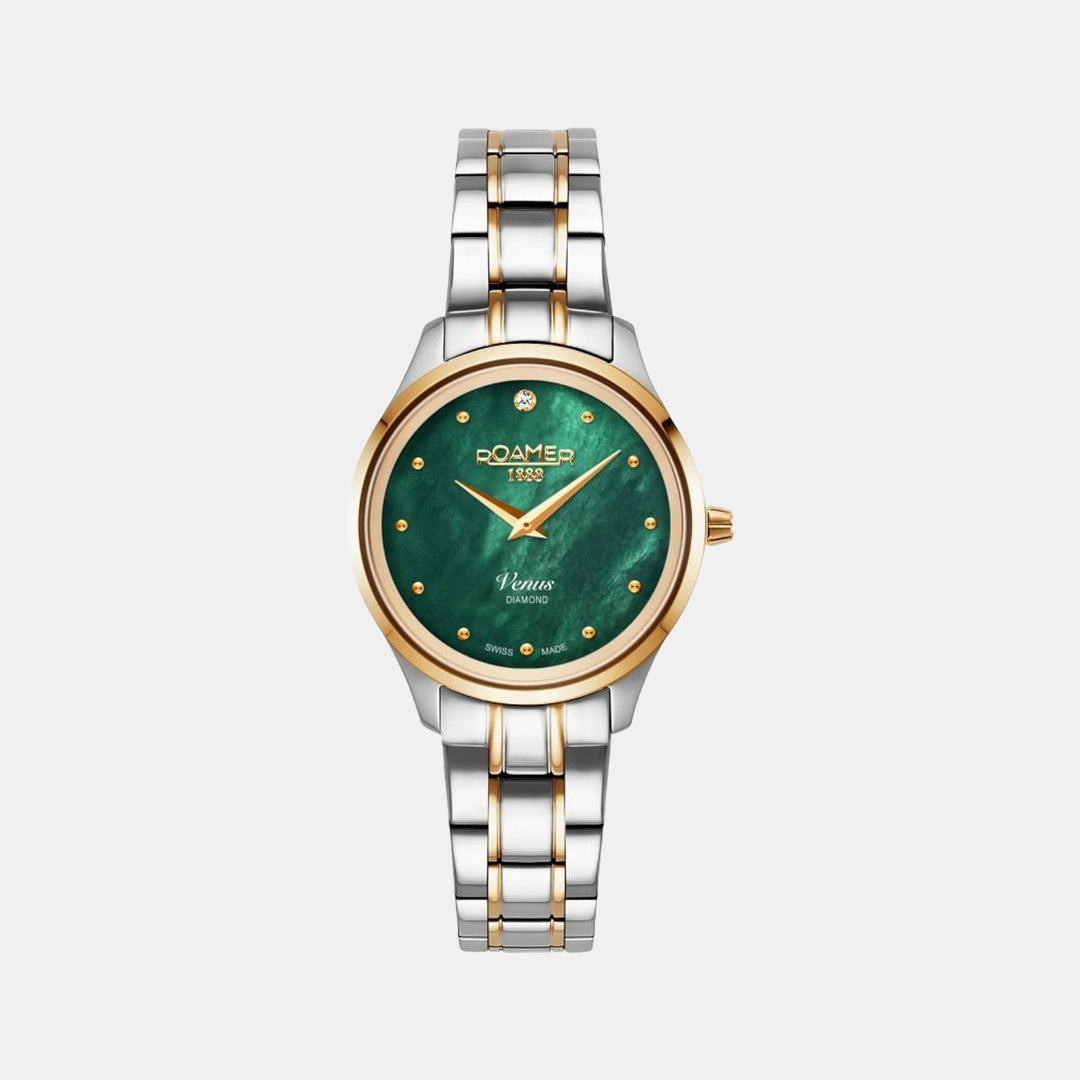 Roamer 601857 47 59 20 Green Dial Women&