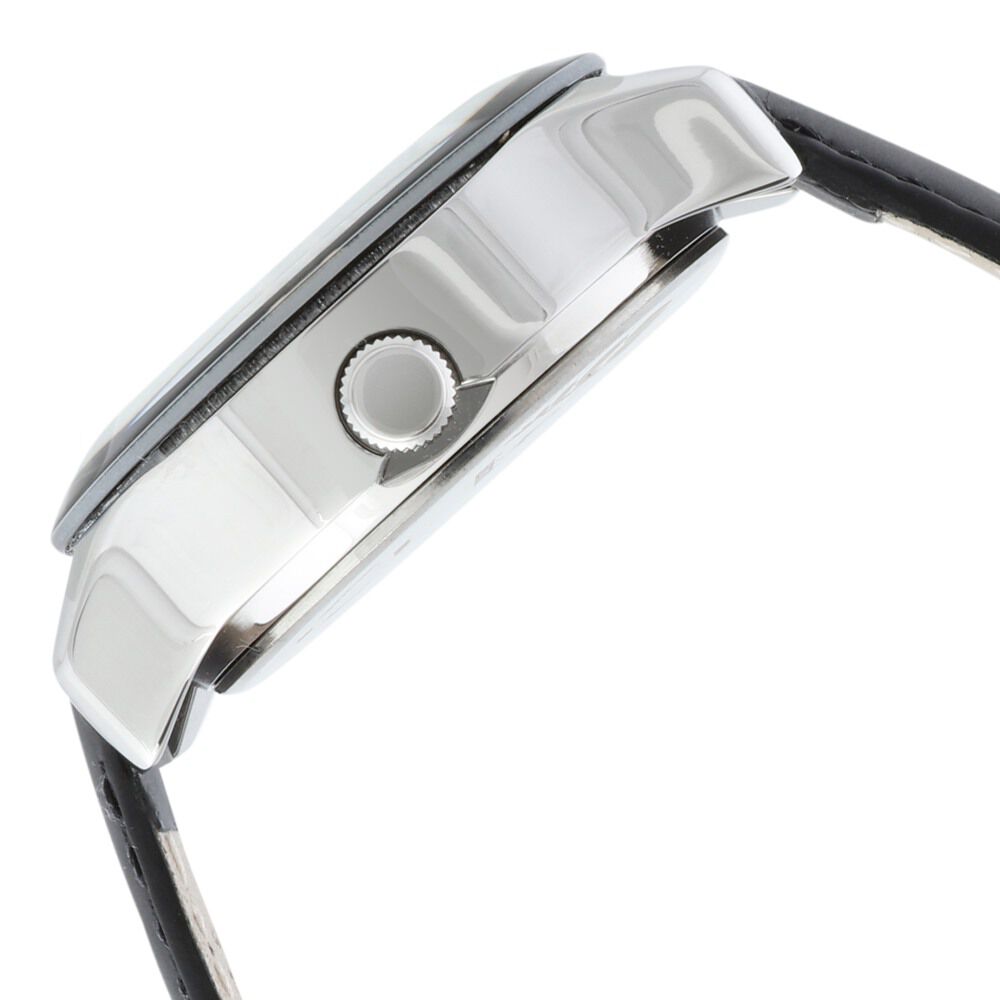 Fastrack Monochrome Quartz Multifunction Black Dial Leather Strap Watch for Girls NP6078SL11