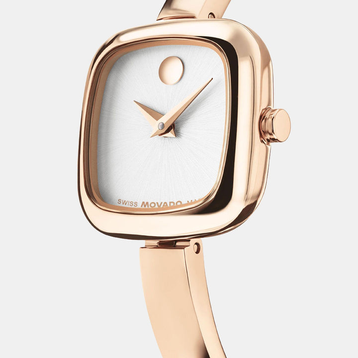 Movado 608059 Silver Dial Women&