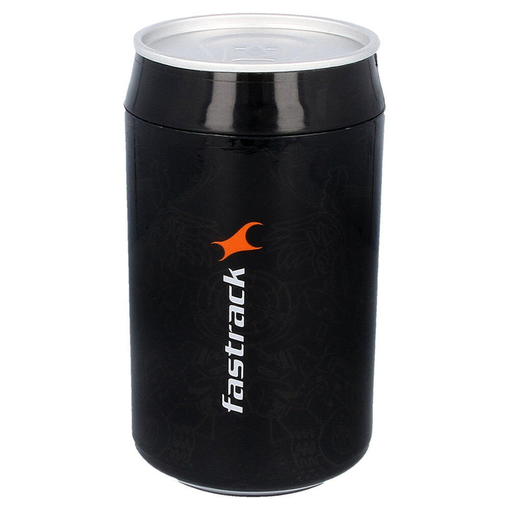 Fastrack Quartz Analog White Dial Leather Strap Watch for Girls NS6093SL01