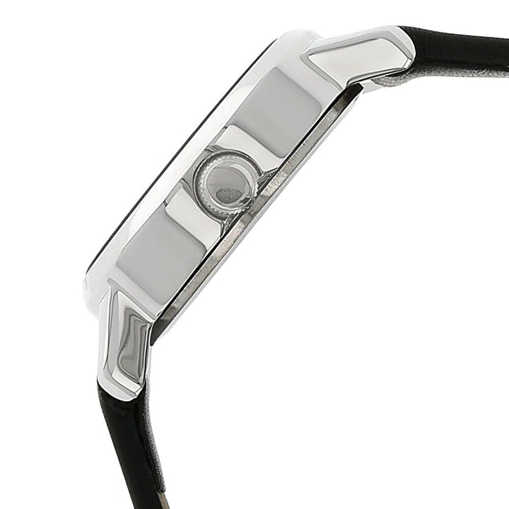 Fastrack Quartz Analog Black Dial Leather Strap Watch for Girls NS6107SL02