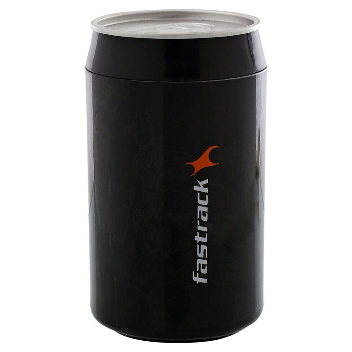 Fastrack Quartz Analog Black Dial Stainless Steel Strap Watch for Girls NR6109SM02