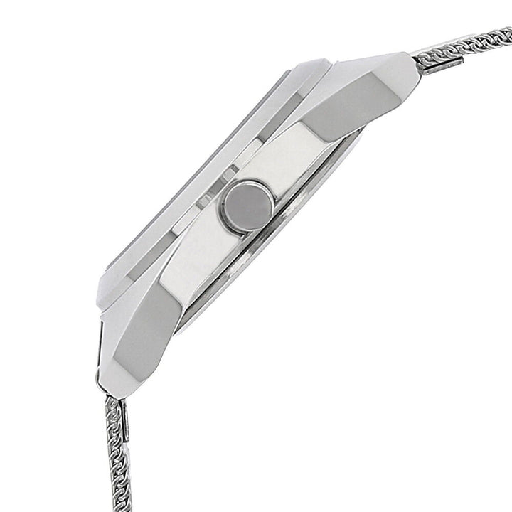 Fastrack Quartz Analog Blue Dial Metal Strap Watch for Girls NP6125SM01