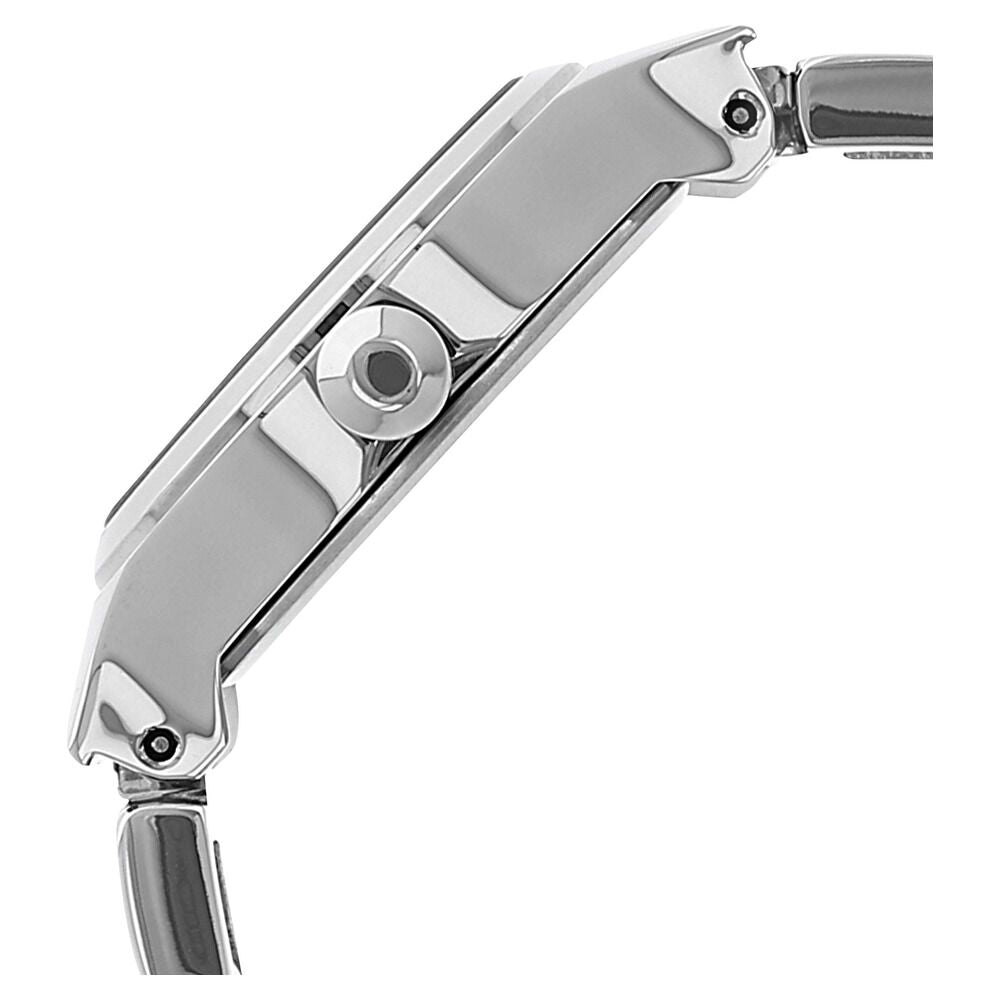 Fastrack Quartz Analog Bicolour Dial Metal Strap Watch for Girls NP6134SM02