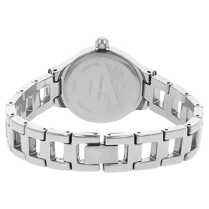 Fastrack Quartz Analog Bicolour Dial Metal Strap Watch for Girls NP6134SM02