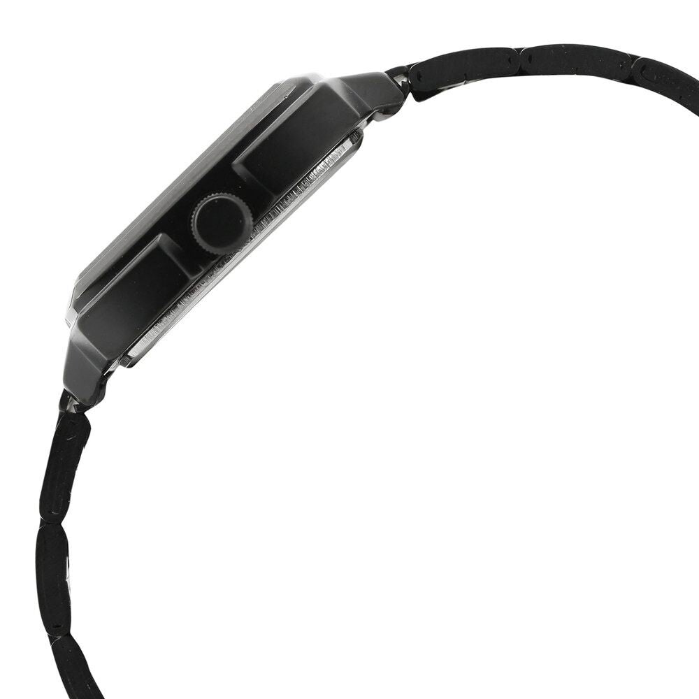 Fastrack Loopholes Quartz Analog with Date Pink Dial Stainless Steel Strap Watch for Girls 6167NM01