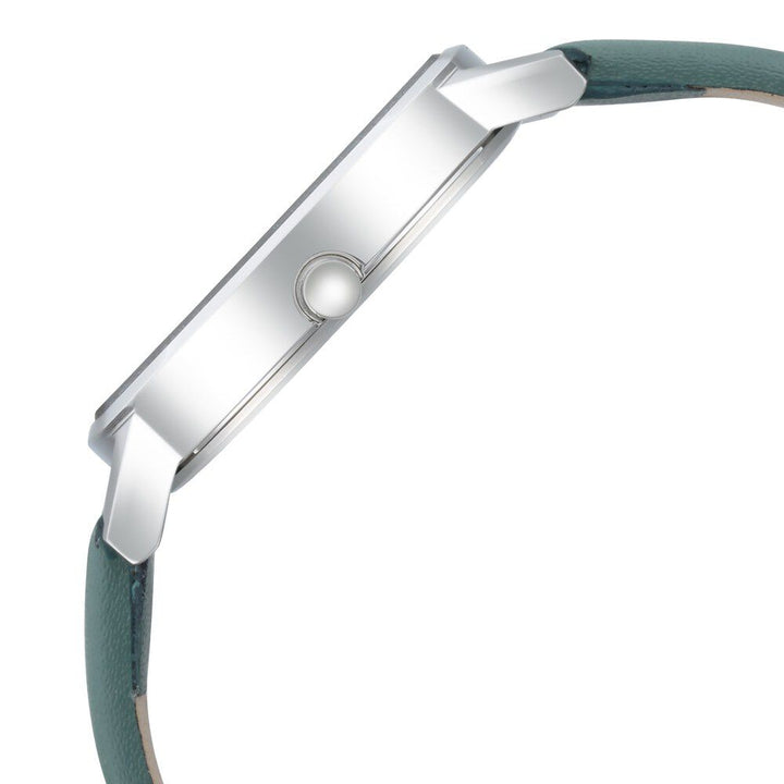 Fastrack Wear Your Look Quartz Analog with Day and Date Grey Dial Leather Strap Watch for Girls NS6172SL04