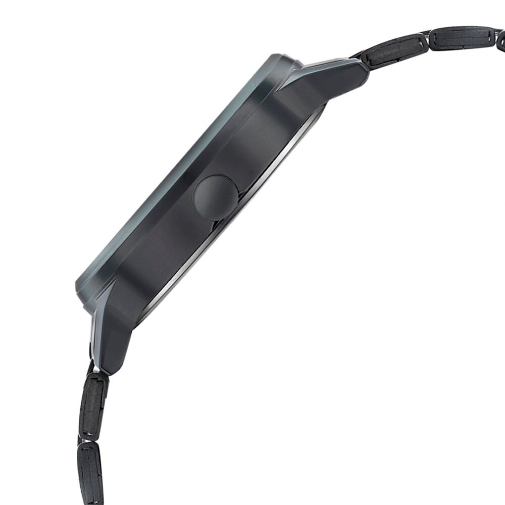 Fastrack Space Rover Quartz Analog Black Dial Stainless Steel Strap Watch for Girls NP6192NM01