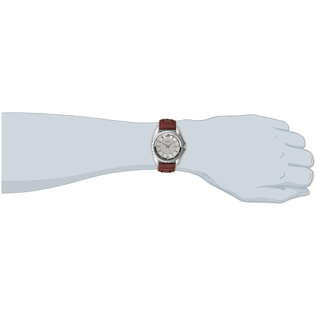 Timex Analog White Dial Men's Watch - H901