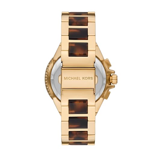 Michael Kors Oversized Camille Gold & Brown Dial 43mm MK7269