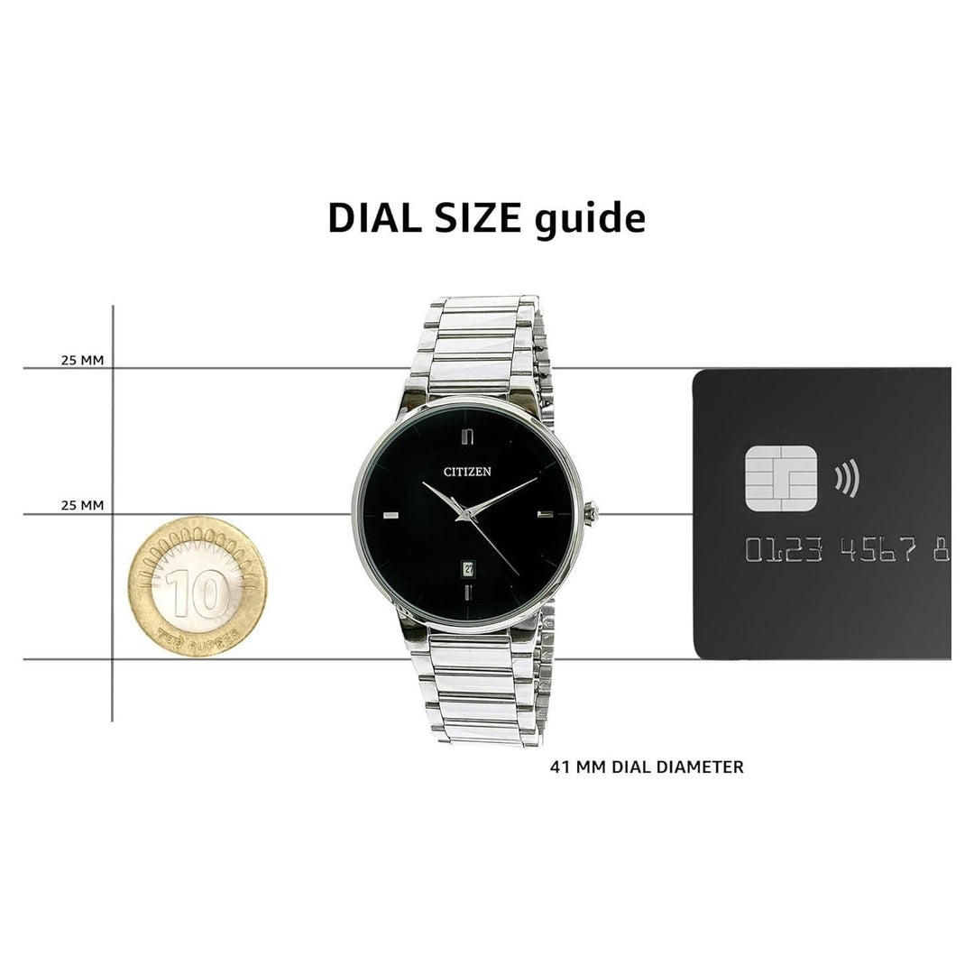 Citizen Men's Corso Analog Black Dial Watch