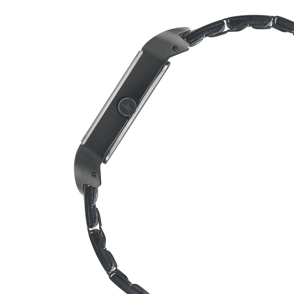 Fastrack Go Skate Quartz Analog Black Dial Stainless Steel Strap Watch for Girls NR6201KM03