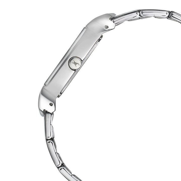 Fastrack Go Skate Quartz Analog Black Dial Stainless Steel Strap Watch for Girls NR6201SM01