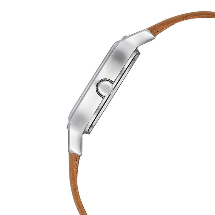 Fastrack Quartz Analog Black Dial Leather Strap Watch for Girls NR6202SL01