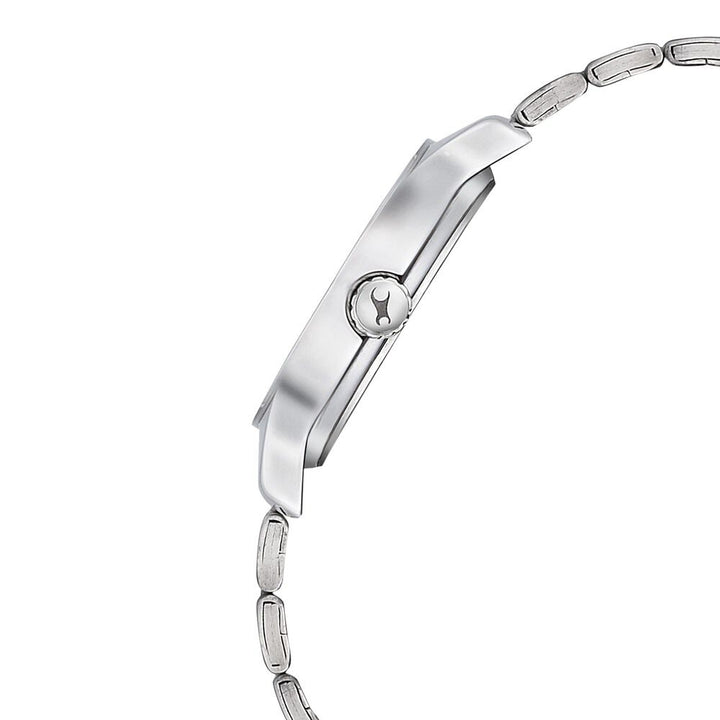 Fastrack Quartz Analog Black Dial Stainless Steel Strap Watch for Girls NR6203SM02