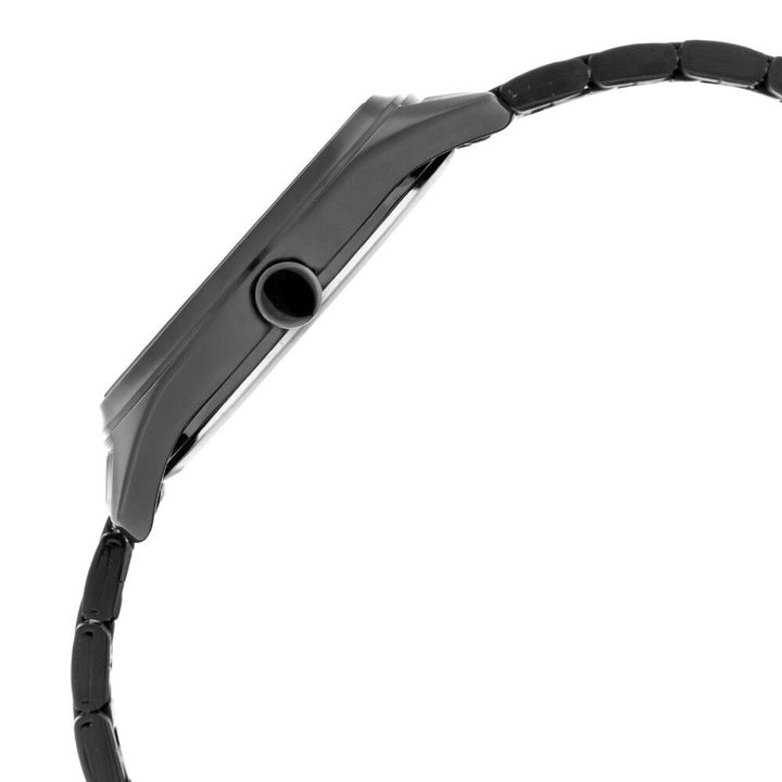 Fastrack Quartz Analog Black Dial Stainless Steel Strap Watch for Girls NS6215NM01