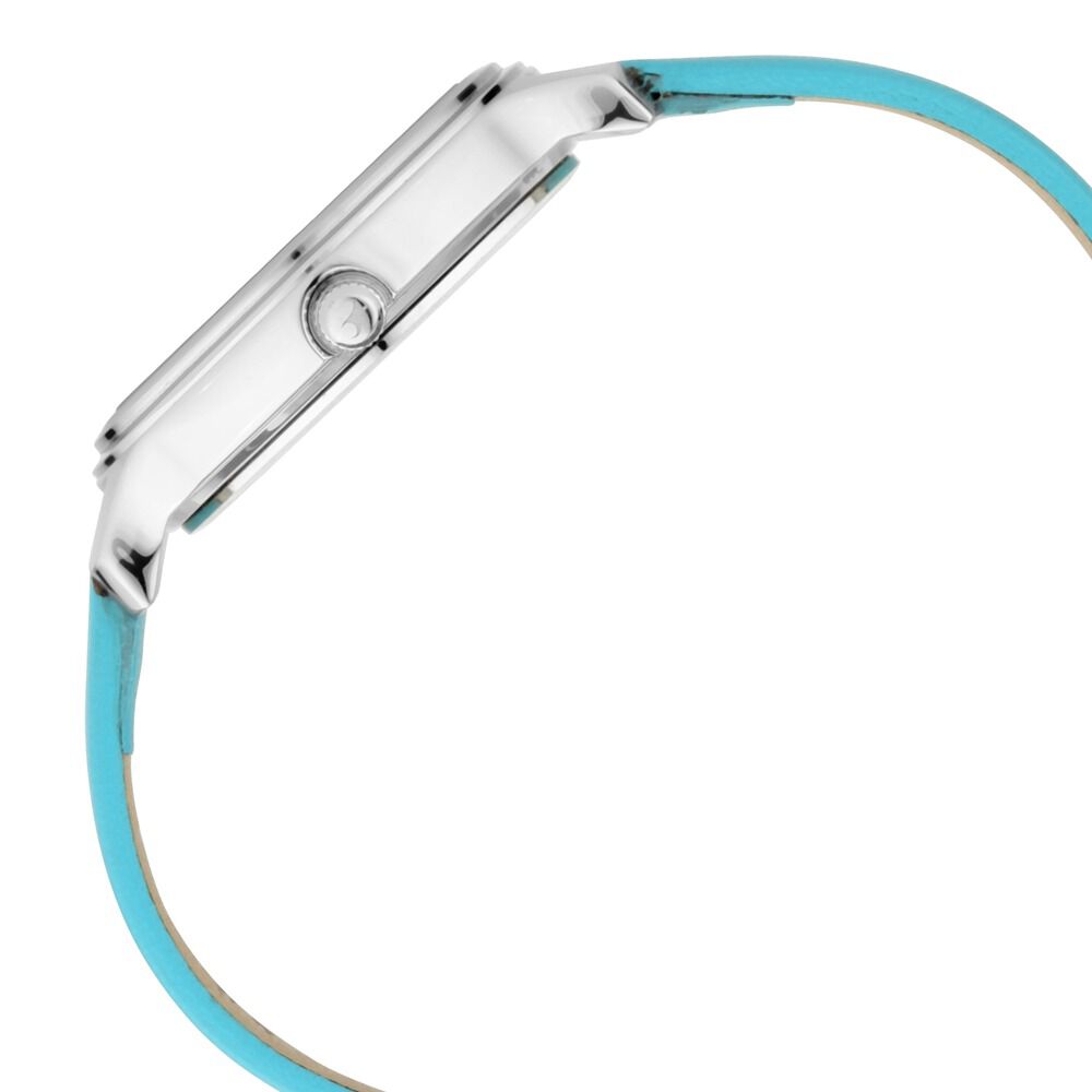 Fastrack Tripster Quartz Analog Bicolour Dial Leather Strap Watch for Girls NR6217SL02