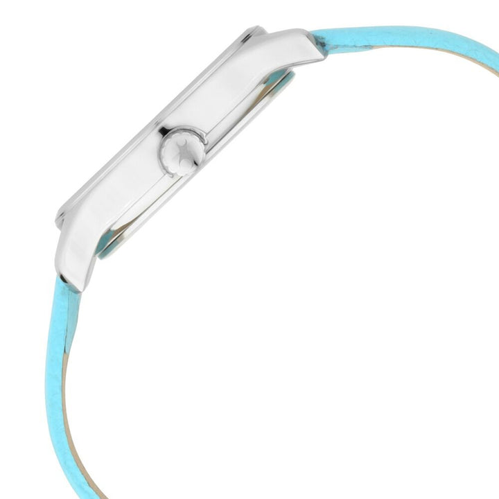 Fastrack Tripster Quartz Analog White Dial Leather Strap Watch for Girls NR6219SL01