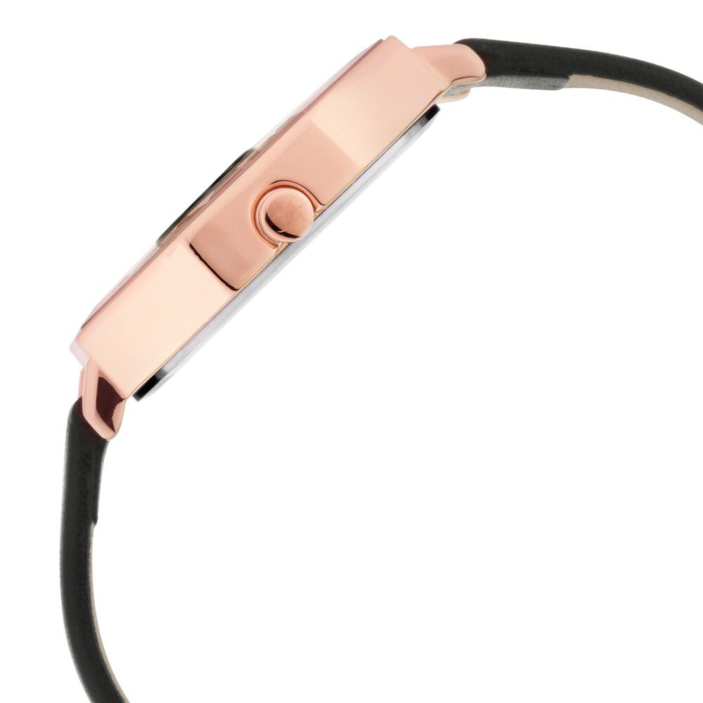 Fastrack Paint Me Quartz Analog Black Dial Leather Strap Watch for Girls NS6226WL01