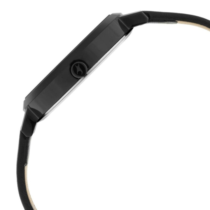 Fastrack Paint Me Quartz Analog Black Dial Leather Strap Watch for Girls NS6230NL01