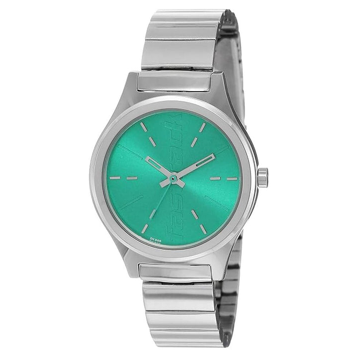 Fastrack Quartz Analog Green Dial Watch for Girls 6233SM02