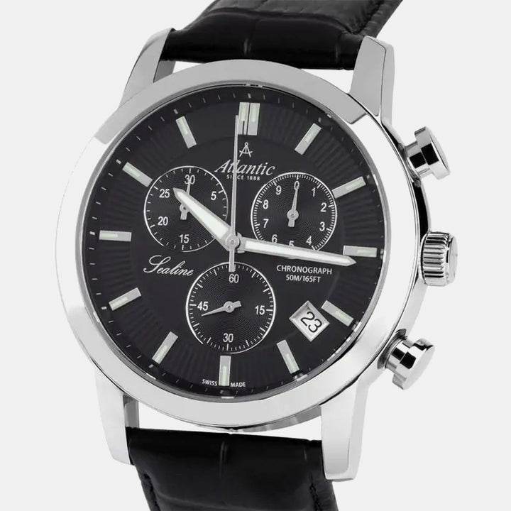 Atlantic 62450.41.61 Black Dial Men&