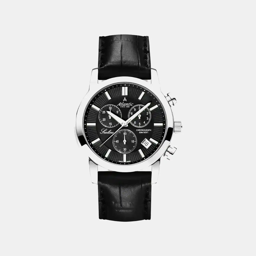 Atlantic 62450.41.61 Black Dial Men&