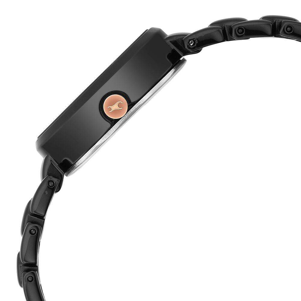 Fastrack Uptown Retreat Quartz Analog Black Dial Metal Strap Watch for Girls NS6274KM01