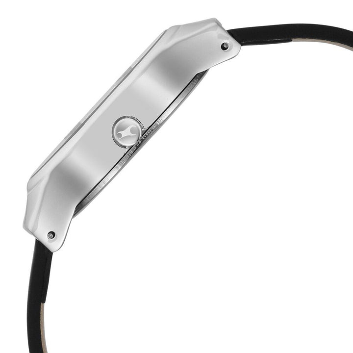 Fastrack Snob X Black Dial Leather Strap Watch for Girls NS6283SL03