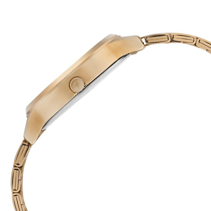 Fastrack Crush Quartz Analog Silver Dial Stainless Steel Strap Watch for Girls 6292WM01