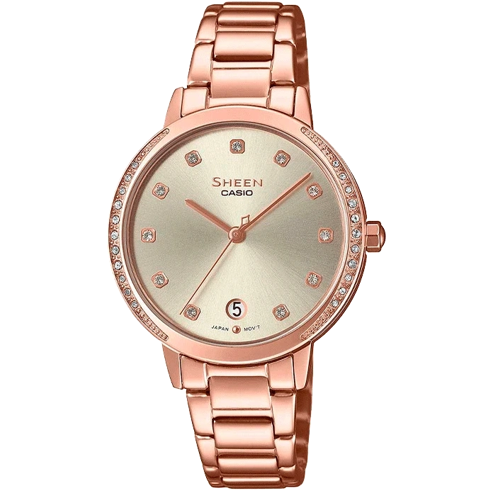Casio Sheen SHE-4056PG-4AUDF Analog Women's Watch