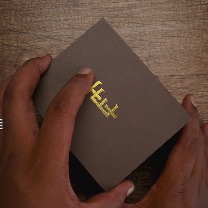 Earnshaw Brewster Double Barrel Automatic Mahogany Gold