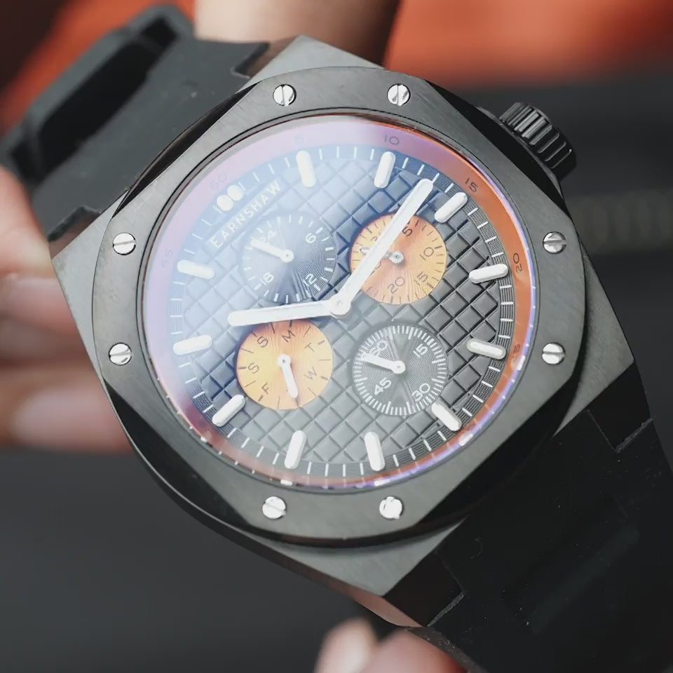 Earnshaw Bessemer Calendar Multifunction Hornet