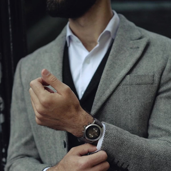 Earnshaw Bauer Fumée Chronograph Dusky Grey