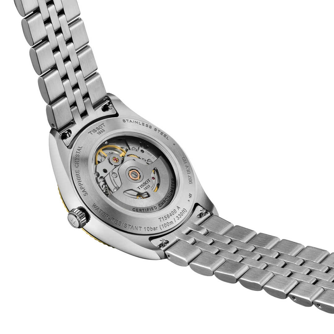 Tissot Ballade 39mm COSC Certified Powermatic 80 Automatic Watch, Yellow Gold PVD