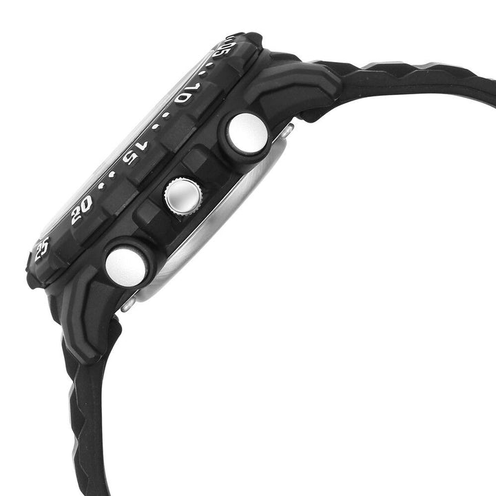 Fastrack Street line Quartz Analog Digital Black Dial Silicone Strap Watch for Girls 68029PP01