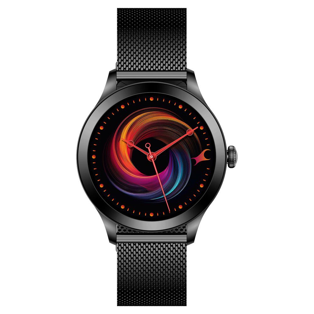 Fastrack Noir Pro Womens Smartwatch with 3.0 cm Super AMOLED Display, 390x390 Resolution 68042NM01