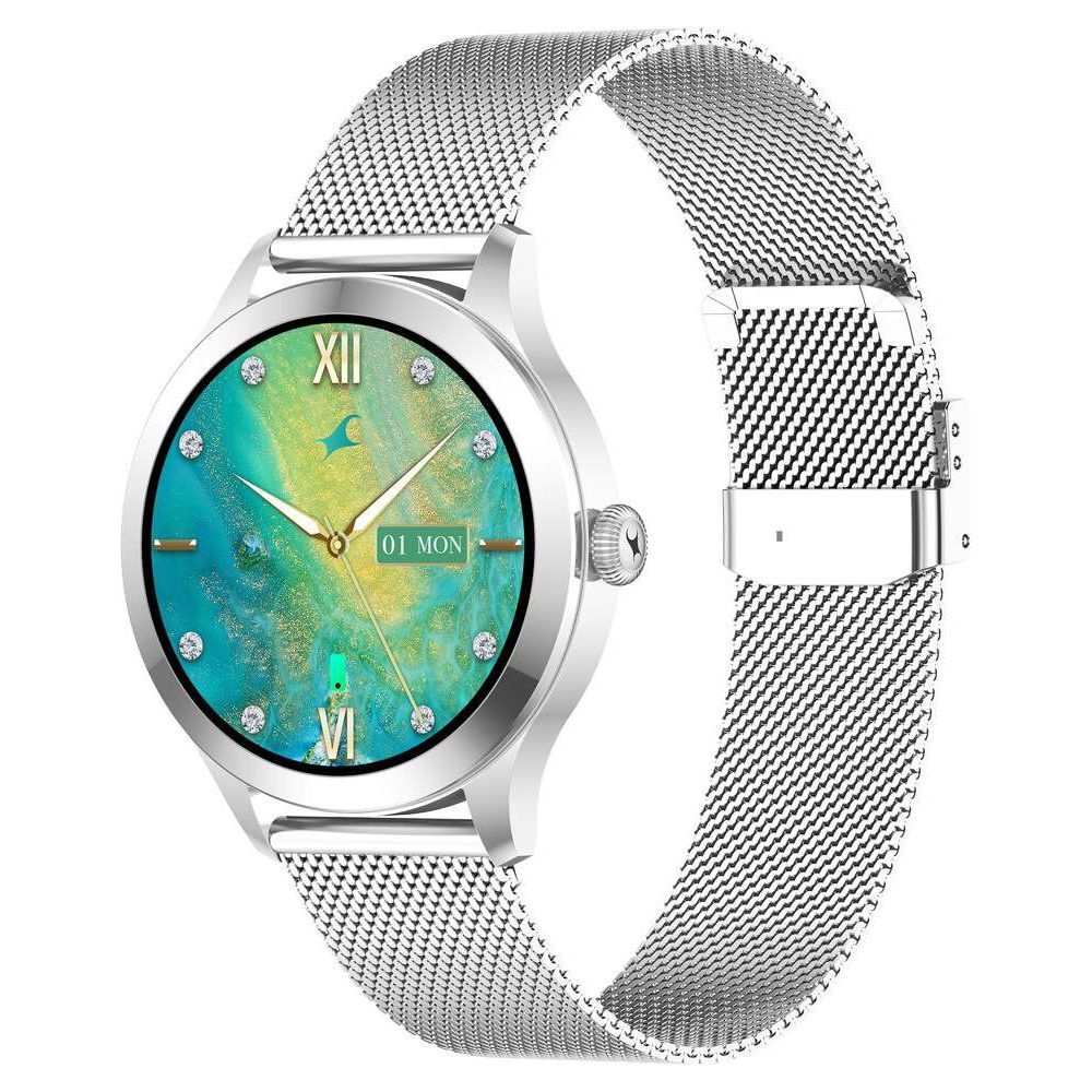 Fastrack Noir Pro Womens Smartwatch with 3.0 cm Super AMOLED Display, 390x390 Resolution 68042SM01