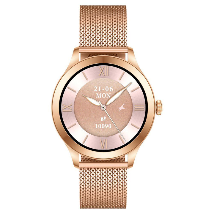 Fastrack Noir Pro Womens Smartwatch with 3.0 cm Super AMOLED Display, 390x390 Resolution 68042WM01