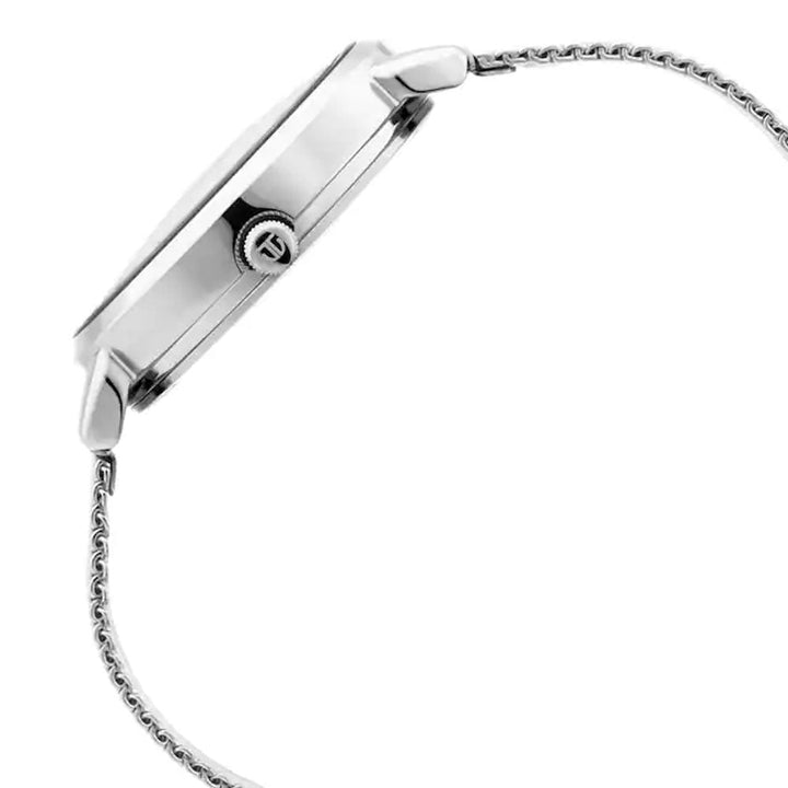 TITAN Workwear Watch With Silver Dial Metal Strap 2652SM01