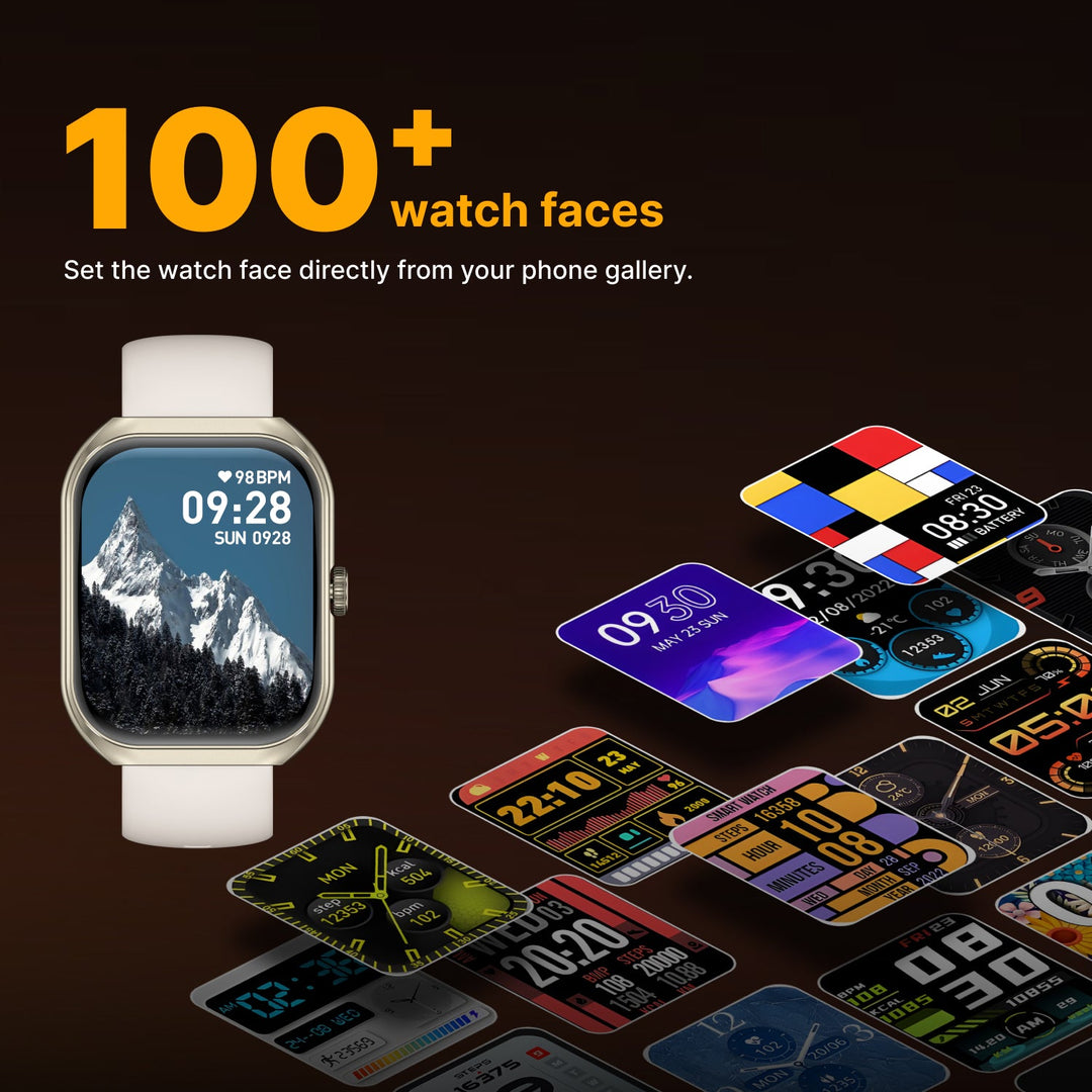 Timex Smart Progen 1.95" (4.95 cm) Curved AMOLED Display with Functional Crown and BT Calling Smartwatch For Unisex - TWTXW801T