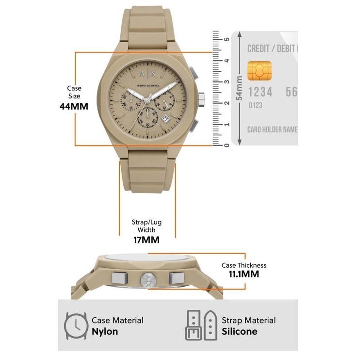 ARMANI EXCHANGE Rafael Chronograph Watch for Men AX4162