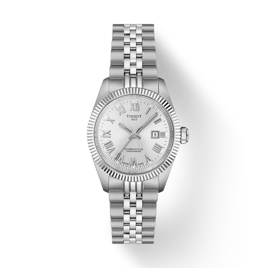 Tissot Ballade 30mm Swiss Automatic Chronometer Sapphire Stainless Steel Women's Watch