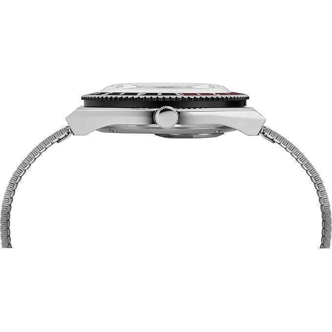 Timex Q Timex Reissue Day-Date 38mm Stainless Steel Band TW2U61300