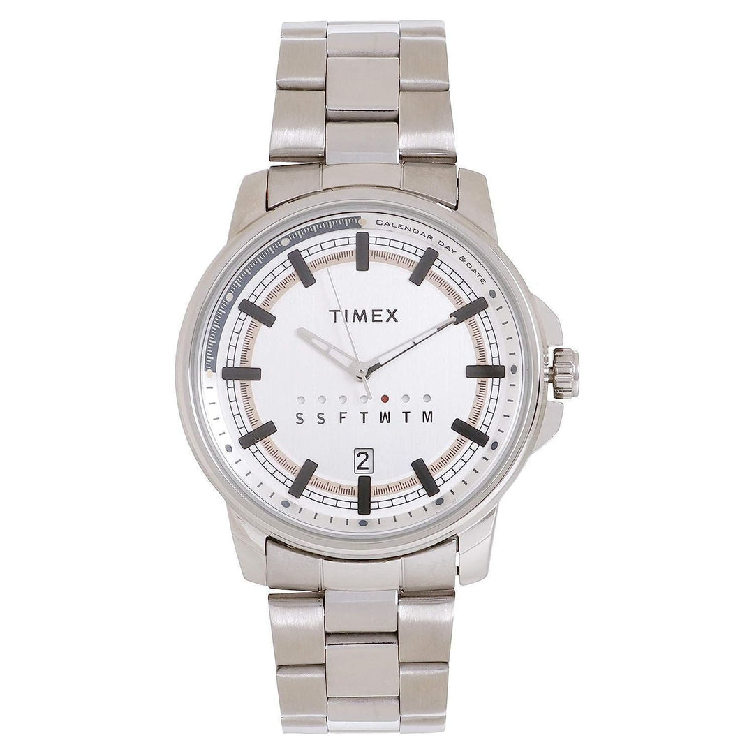 TIMEX Analog Silver Dial Men's Watch-TWEG17201