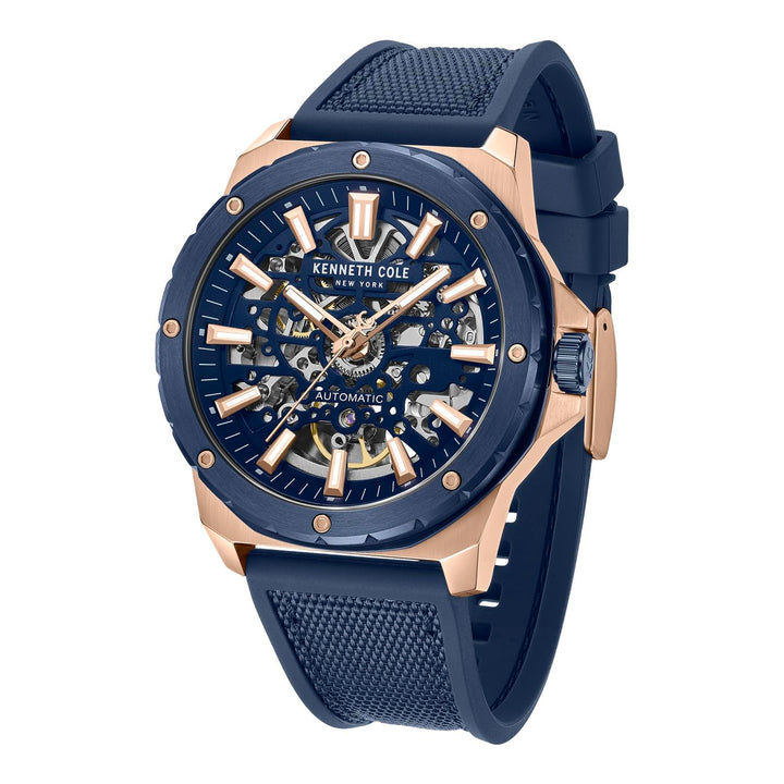 Kenneth Cole AUTMC KCWGZ0076702MNW Blue Dial Men&