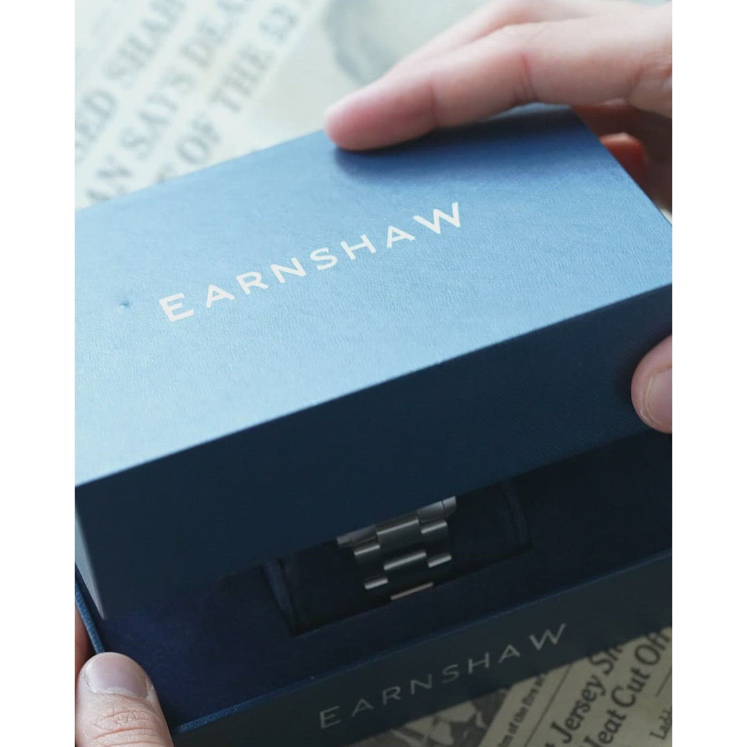 Earnshaw Duncan Grande Date Open Heart Automatic Regal Black